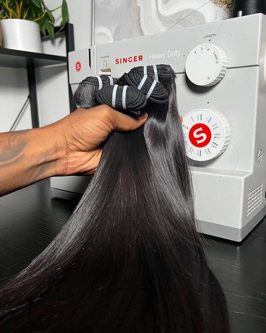 Burma Raw Straight: 4 Bundles